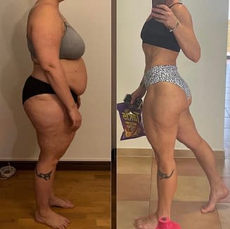 sara's personal training transformation 